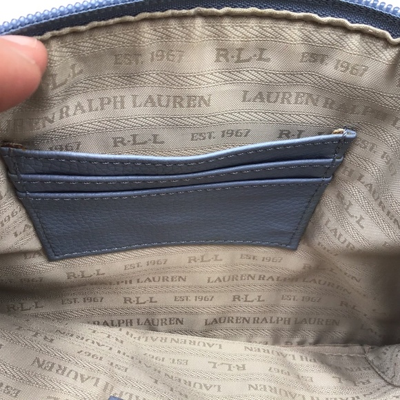Lauren Ralph Lauren Light Blue Shoulder Bag - Picture 10 of 16